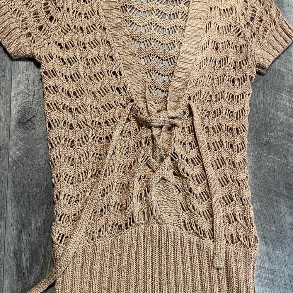Crochet sweater RW & co. Gently used